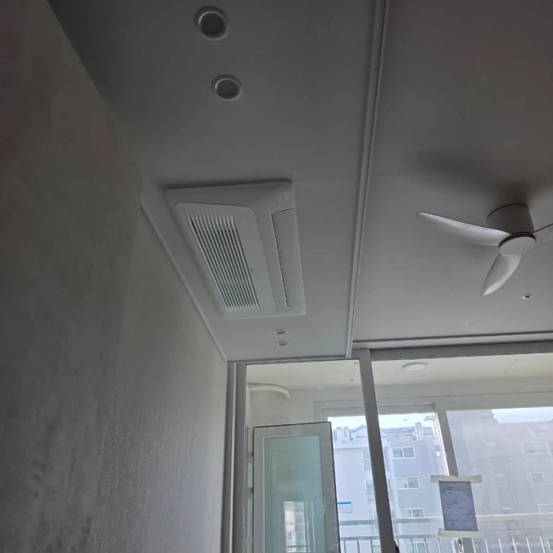 시스템에어컨 단내림, 꼭 해야 할까요? 실제 시공 후기 · 시공 사진 20