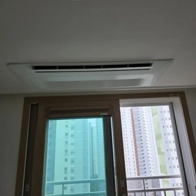 시스템에어컨 노후 교체, 냄새, 변색 그리고 성능 저하가 느껴진다면 ! · 시공 사진 5