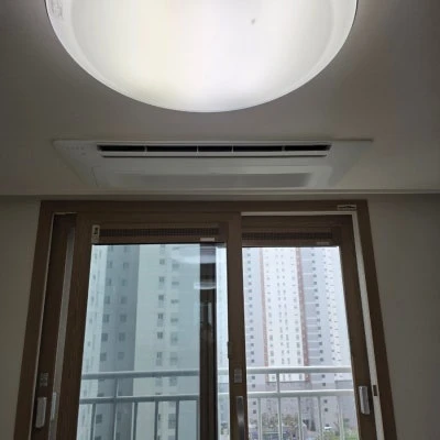 시스템에어컨 노후 교체, 냄새, 변색 그리고 성능 저하가 느껴진다면 ! · 시공 사진 6