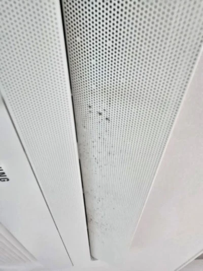 무풍 시스템에어컨 곰팡이, 왜 생기는 걸까요? · 시공 사진 3