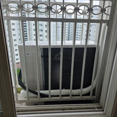 남양주 진접 신안인스빌 시스템에어컨 4대 설치 후기, 구축 아파트 인테리어 현장 시공 · 시공 사진 13