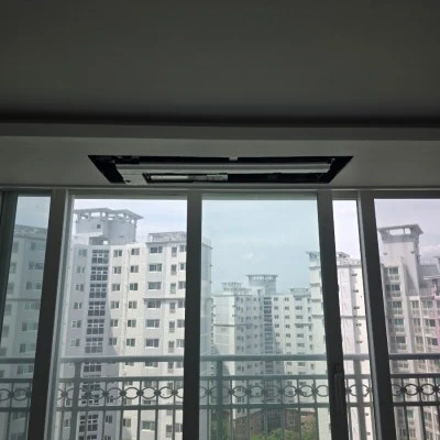 남양주 진접 신안인스빌 시스템에어컨 4대 설치 후기, 구축 아파트 인테리어 현장 시공 · 시공 사진 14