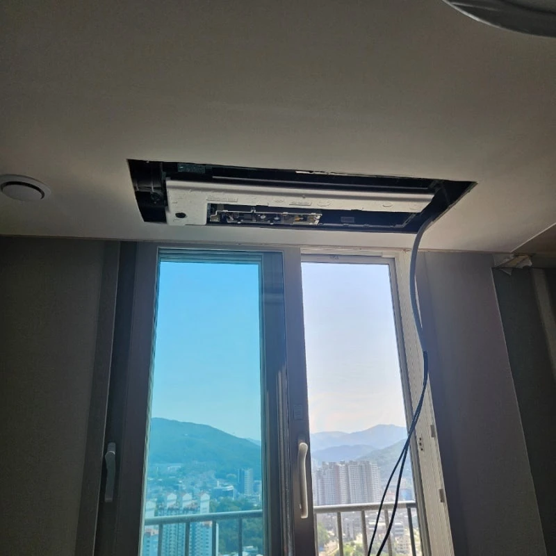 알파룸 확장 후 시스템에어컨 추가설치, 문의가 많은 이유｜경기도 광주 더파크비스타데시앙 · 시공 사진 8