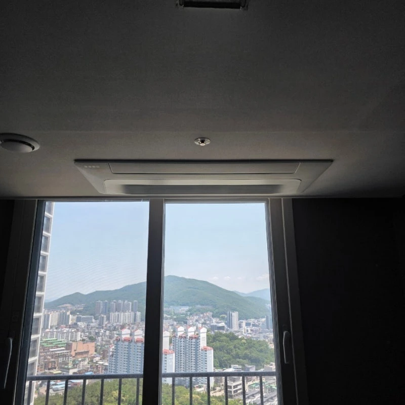 알파룸 확장 후 시스템에어컨 추가설치, 문의가 많은 이유｜경기도 광주 더파크비스타데시앙 · 시공 사진 15