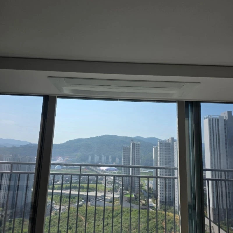 알파룸 확장 후 시스템에어컨 추가설치, 문의가 많은 이유｜경기도 광주 더파크비스타데시앙 · 시공 사진 19