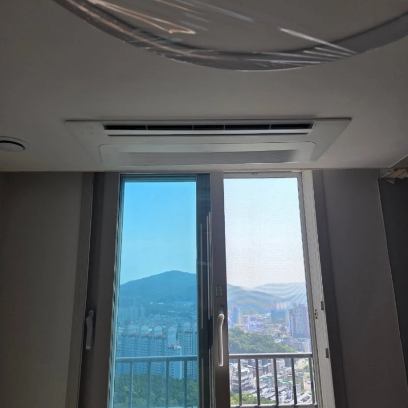 알파룸 확장 후 시스템에어컨 추가설치, 문의가 많은 이유｜경기도 광주 더파크비스타데시앙 · 시공 사진 21