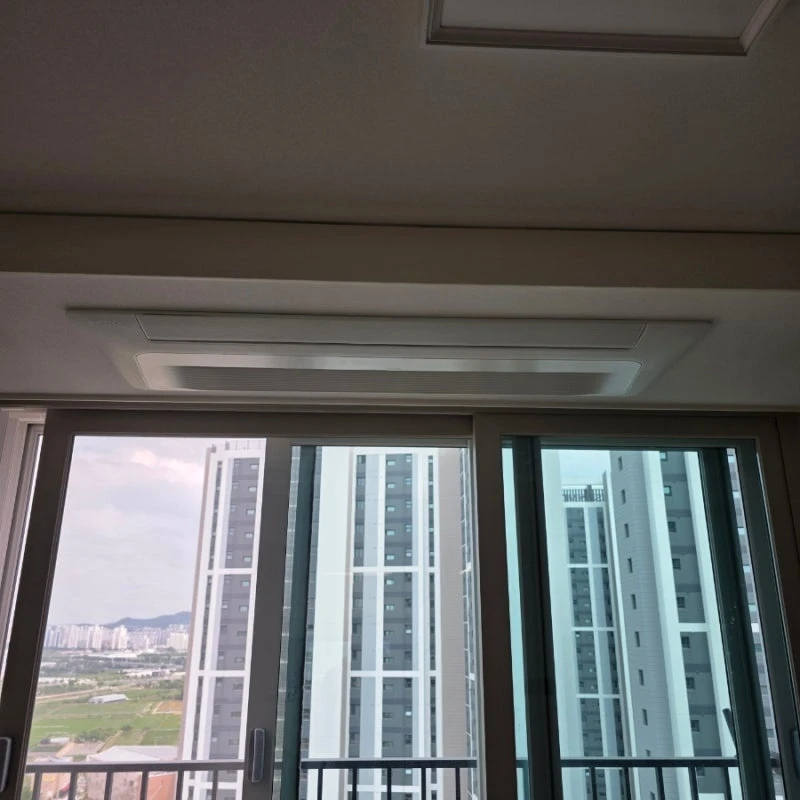 오산 시스템에어컨 시공 후기｜호반써밋 라프리미어 입주 전 설치 현장 · 시공 사진 28