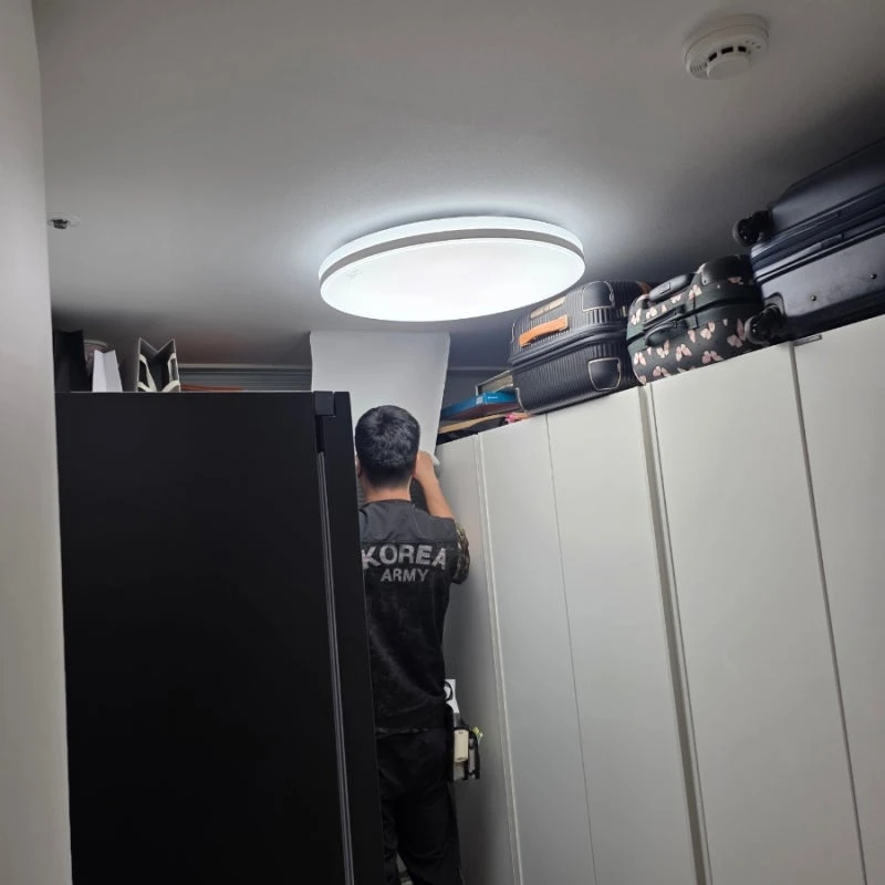 평택 고덕 다해브 시스템에어컨 추가설치, 가격보다 시공품질이 중요한 이유 · 시공 사진 11