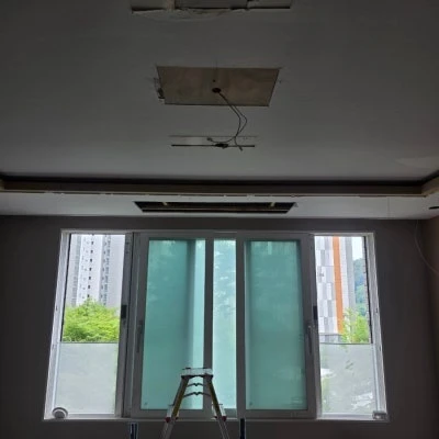 동탄 목동 이편한세상 시스템에어컨 설치 현장, 시공 디테일 가이드 · 시공 사진 3