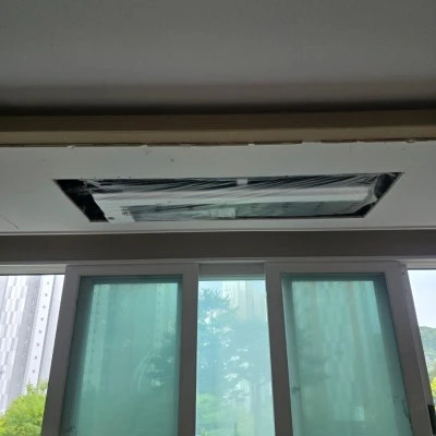 동탄 목동 이편한세상 시스템에어컨 설치 현장, 시공 디테일 가이드 · 시공 사진 12