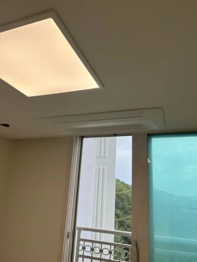 진접 신안인스빌 시스템에어컨 마감작업 후기 · 시공 사진 2