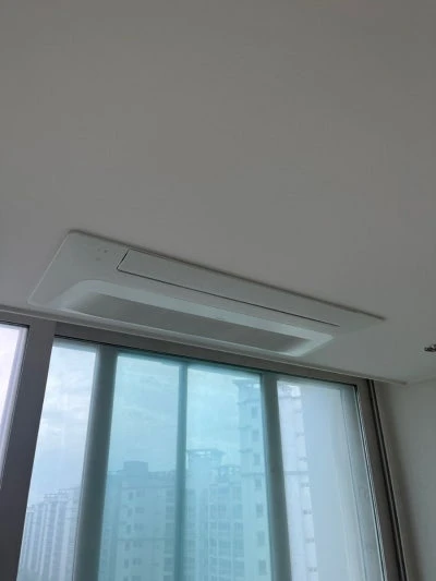 진접 신안인스빌 시스템에어컨 마감작업 후기 · 시공 사진 3