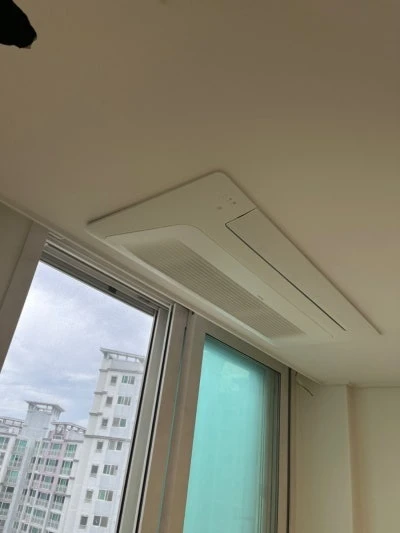 진접 신안인스빌 시스템에어컨 마감작업 후기 · 시공 사진 8