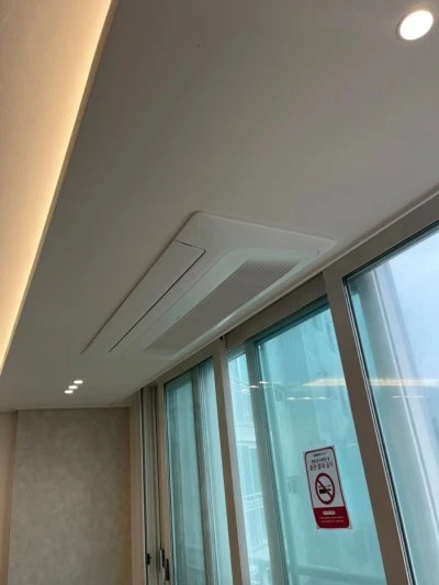 진접 신안인스빌 시스템에어컨 마감작업 후기 · 시공 사진 14