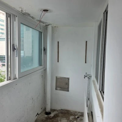 인천 작전현대1차 아파트 인테리어, 시스템에어컨 선배관 시공 후기 · 시공 사진 13
